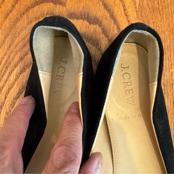 J.Crew Skimmer, Leather, Ballet, Suede, Flats, Size 8 - Picture 6 of 10